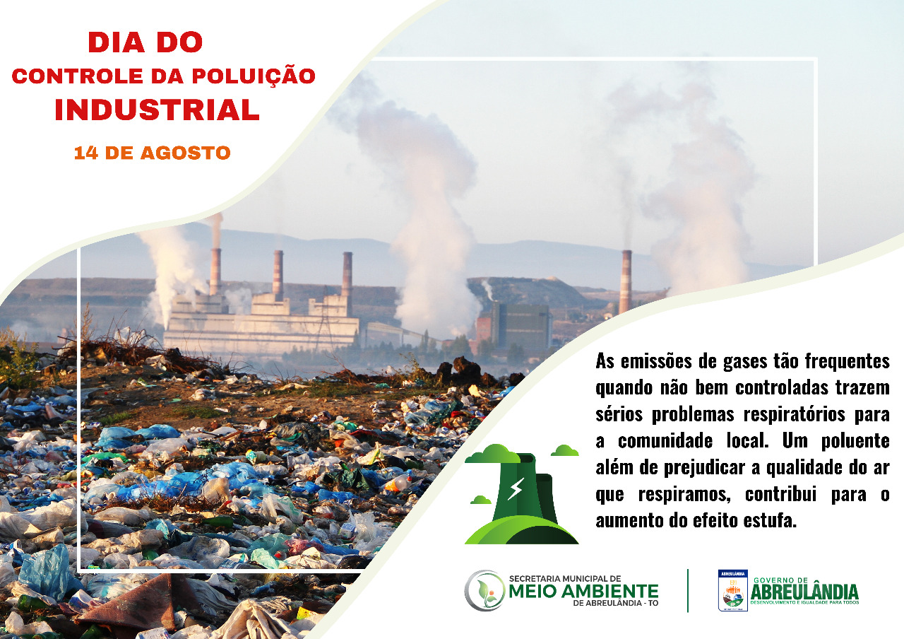 Dia de Controle a Poluição Industrial